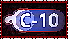 Curiosity-10 Logo Stamp